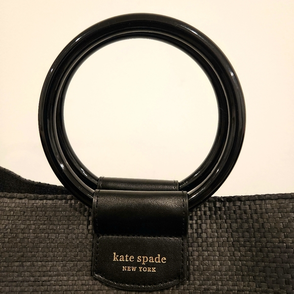 Like new! Extra large, black, carry all, Kate Spade tote - Picture 6 of 8